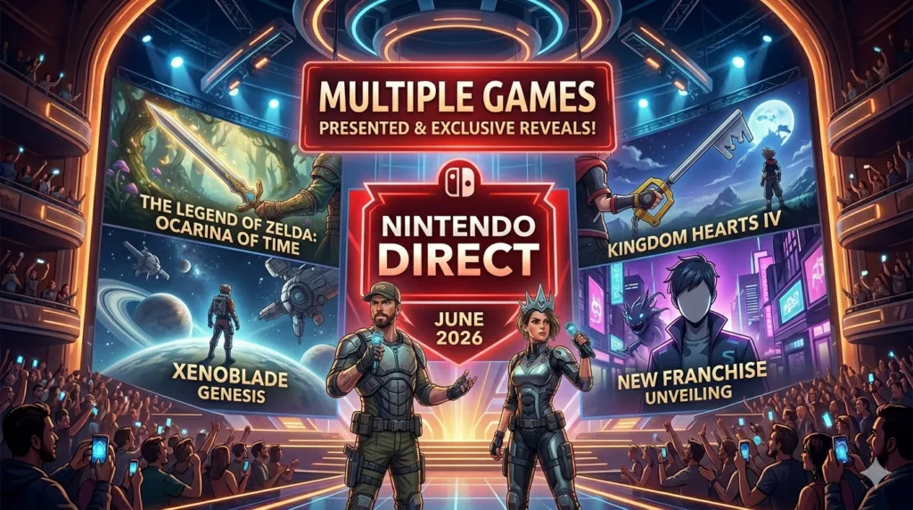 nintendo direct du 9 juin 2026